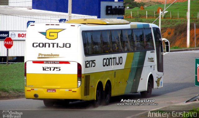 Empresa Gontijo de Transportes 12175 na cidade de Perdões, Minas Gerais, Brasil, por Andrey Gustavo. ID da foto: 4196128.