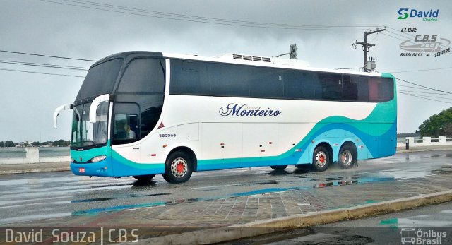 Expresso Monteiro 4020 na cidade de Aracaju, Sergipe, Brasil, por David Souza. Número da foto: #4195045.