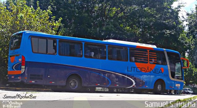 Litorânea Transportes Coletivos 5091 na cidade de São Paulo, São Paulo, Brasil, por Samuel  Rocha. ID da foto: 4197545.