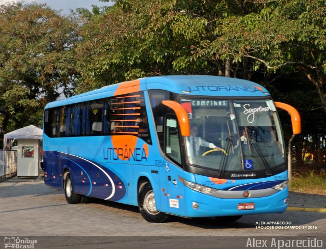Litorânea Transportes Coletivos 5354 na cidade de São José dos Campos, São Paulo, Brasil, por Alex Aparecido. Número da foto: #4198533.