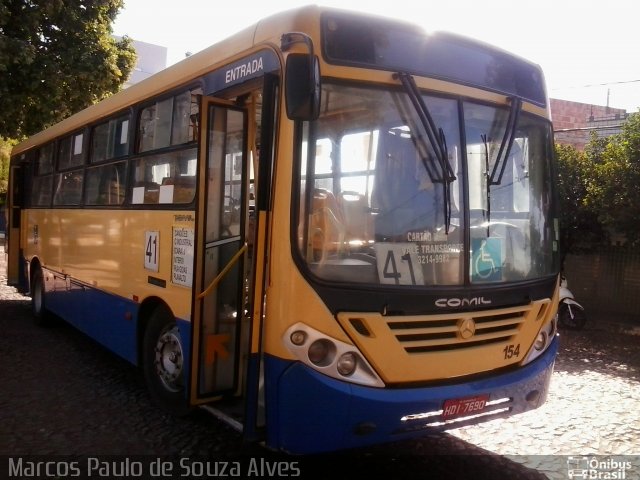 Exdil - Expresso Divinopolitano 154 na cidade de Divinópolis, Minas Gerais, Brasil, por Marcos Paulo de Souza Alves. Número da foto: #4198427.
