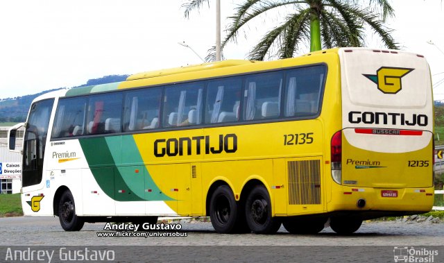 Empresa Gontijo de Transportes 12135 na cidade de Perdões, Minas Gerais, Brasil, por Andrey Gustavo. ID da foto: 4197949.