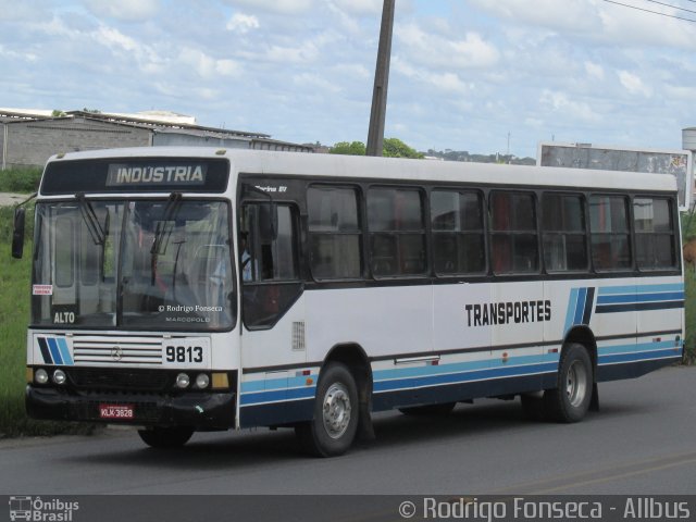 Ônibus Particulares 9813 na cidade de Maceió, Alagoas, Brasil, por Rodrigo Fonseca. Número da foto: #4199254.