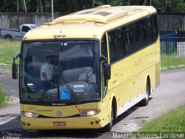 Viação Itapemirim 5403 na cidade de João Pessoa, Paraíba, Brasil, por Marcelo Soares Cardoso. Número da foto: #4200225.