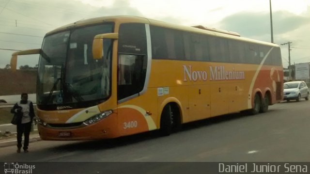 Novo Millenium Turismo 3400 na cidade de Ouro Preto, Minas Gerais, Brasil, por Daniel Junior Sena. Número da foto: #4200674.