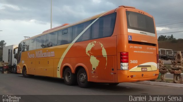 Novo Millenium Turismo 3400 na cidade de Ouro Preto, Minas Gerais, Brasil, por Daniel Junior Sena. Número da foto: #4200675.