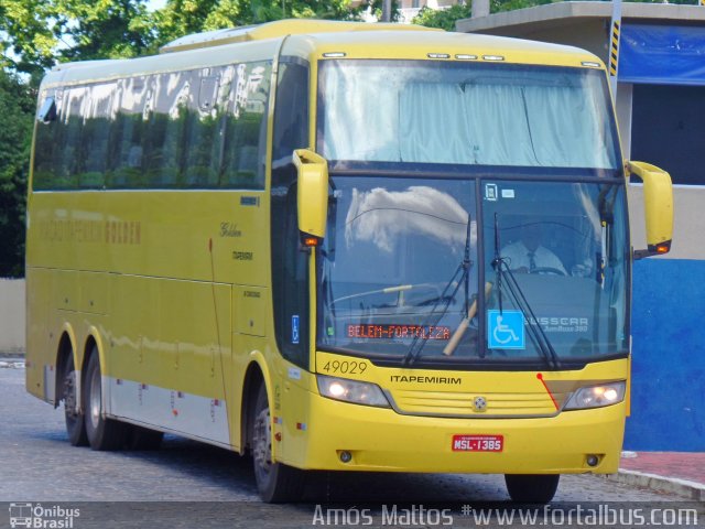 Viação Itapemirim 49029 na cidade de Fortaleza, Ceará, Brasil, por Amós  Mattos. Número da foto: #4200052.