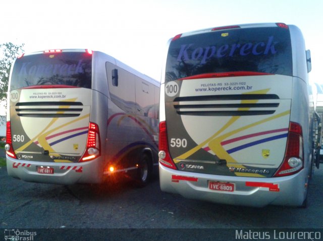 Kopereck Turismo 590 na cidade de Porto Alegre, Rio Grande do Sul, Brasil, por Paulo Ricardo  Rodrigues Villanova. Número da foto: #4163640.