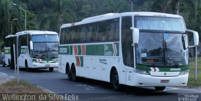 Cia. São Geraldo de Viação 20200 na cidade de Viana, Espírito Santo, Brasil, por Wellington  da Silva Felix. Número da foto: #4162711.