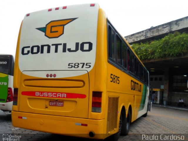 Empresa Gontijo de Transportes 5875 na cidade de Belo Horizonte, Minas Gerais, Brasil, por Paulo Cardoso . ID da foto: 4162541.