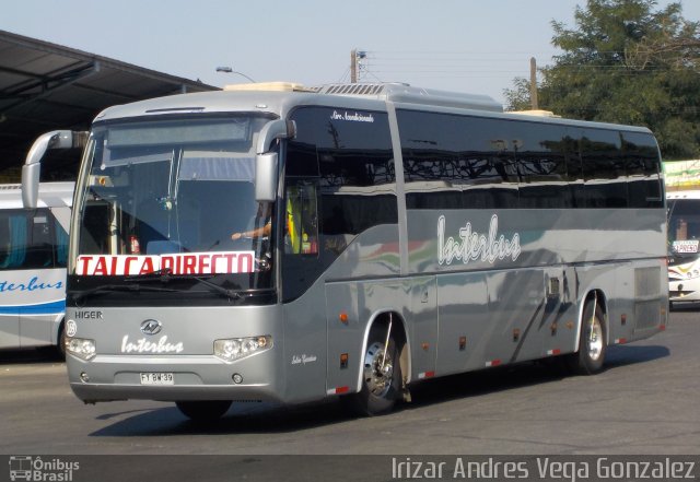 Buses Interbus 169 na cidade de , por Irizar Andres Vega Gonzalez. ID da foto: 4162732.