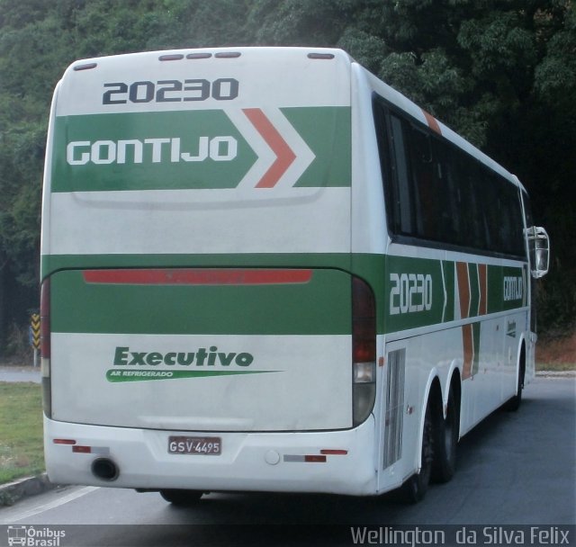 Empresa Gontijo de Transportes 20230 na cidade de Viana, Espírito Santo, Brasil, por Wellington  da Silva Felix. Número da foto: #4162698.