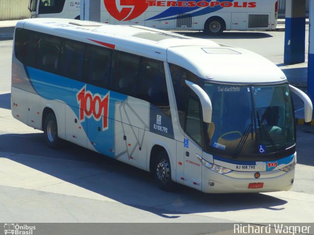 Auto Viação 1001 RJ 108.792 na cidade de Rio de Janeiro, Rio de Janeiro, Brasil, por Richard Wagner. Número da foto: #4201577.