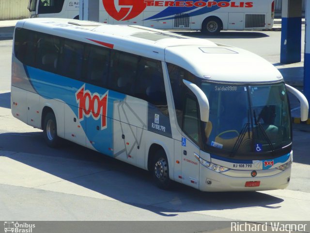 Auto Viação 1001 RJ 108.792 na cidade de Rio de Janeiro, Rio de Janeiro, Brasil, por Richard Wagner. ID da foto: 4201577.