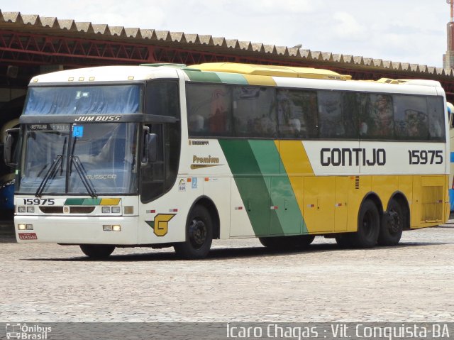 Empresa Gontijo de Transportes 15975 na cidade de Vitória da Conquista, Bahia, Brasil, por Ícaro Chagas. ID da foto: 4201823.