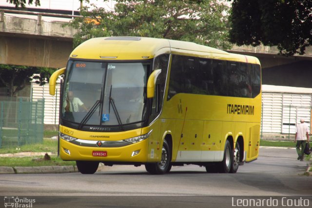 Viação Itapemirim 60673 na cidade de Vitória, Espírito Santo, Brasil, por Leonardo Couto. ID da foto: 4202065.