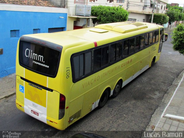 Viação Itapemirim 9031 na cidade de Serra Talhada, Pernambuco, Brasil, por Lucas Ramon. ID da foto: 4202342.