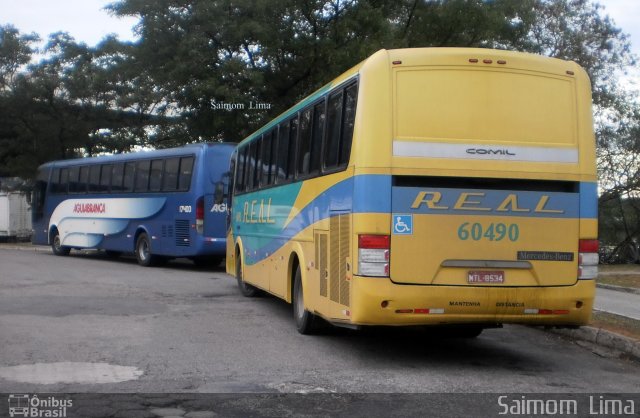 Viação Real Ita 60490 na cidade de Vitória, Espírito Santo, Brasil, por Saimom  Lima. Número da foto: #4202121.