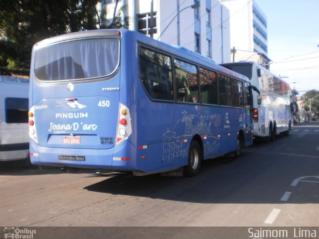 Viação Joana D´arc 450 na cidade de Vila Velha, Espírito Santo, Brasil, por Saimom  Lima. Número da foto: #4202139.