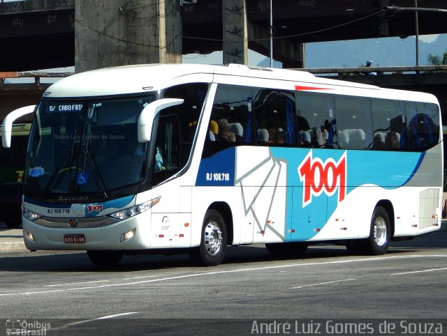 Auto Viação 1001 RJ 108.718 na cidade de Rio de Janeiro, Rio de Janeiro, Brasil, por André Luiz Gomes de Souza. Número da foto: #4204580.