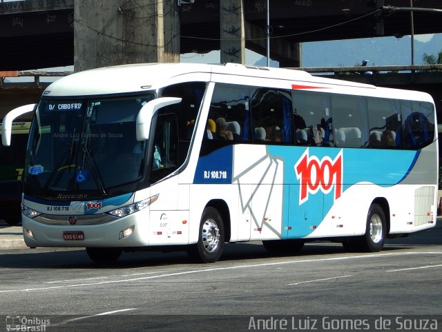 Auto Viação 1001 RJ 108.718 na cidade de Rio de Janeiro, Rio de Janeiro, Brasil, por André Luiz Gomes de Souza. ID da foto: 4204580.