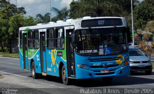 Viação Serrana 16307 na cidade de Serra, Espírito Santo, Brasil, por Cristiano Soares da Silva. Número da foto: #4203401.