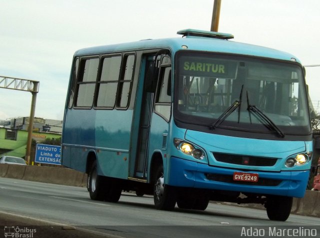 Saritur - Santa Rita Transporte Urbano e Rodoviário 0945 na cidade de Belo Horizonte, Minas Gerais, Brasil, por Adão Raimundo Marcelino. ID da foto: 4204422.