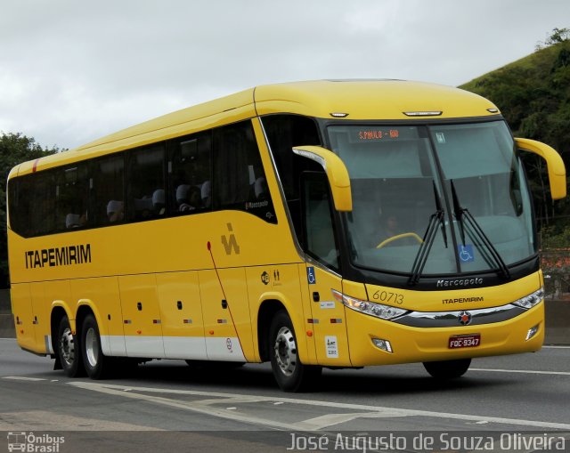 Viação Itapemirim 60713 na cidade de Piraí, Rio de Janeiro, Brasil, por José Augusto de Souza Oliveira. Número da foto: #4204404.
