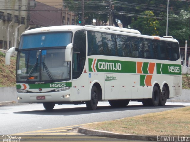 Empresa Gontijo de Transportes 14565 na cidade de Ribeirão Preto, São Paulo, Brasil, por Erwin  Luiz. Número da foto: #4203066.