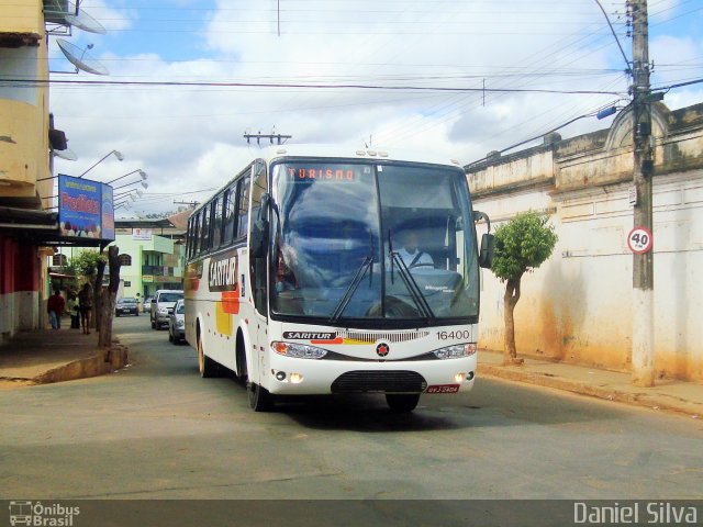 Saritur - Santa Rita Transporte Urbano e Rodoviário 16400 na cidade de Bom Jesus do Galho, Minas Gerais, Brasil, por Daniel Silva. ID da foto: 4202970.