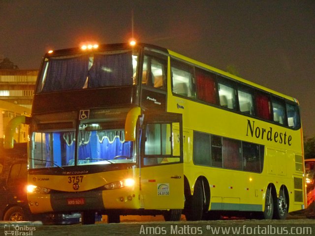 Viação Nordeste 3757 na cidade de Fortaleza, Ceará, Brasil, por Amós  Mattos. ID da foto: 4203287.