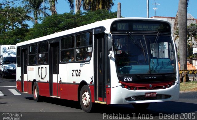 Auto Ônibus Macacari 2126 na cidade de Jaú, São Paulo, Brasil, por Cristiano Soares da Silva. ID da foto: 4205605.