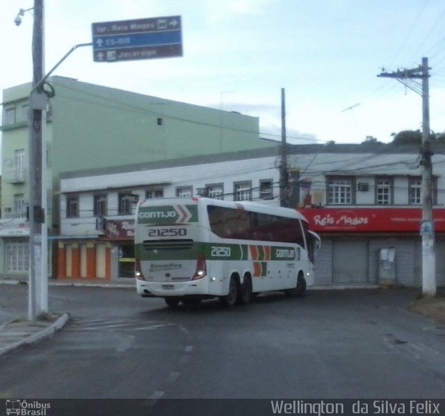 Empresa Gontijo de Transportes 21250 na cidade de Serra, Espírito Santo, Brasil, por Wellington  da Silva Felix. Número da foto: #4204794.