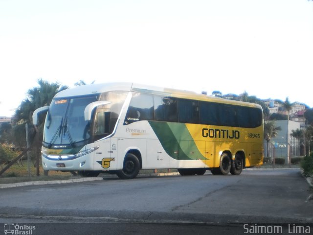 Empresa Gontijo de Transportes 18945 na cidade de Vitória, Espírito Santo, Brasil, por Saimom  Lima. Número da foto: #4205763.