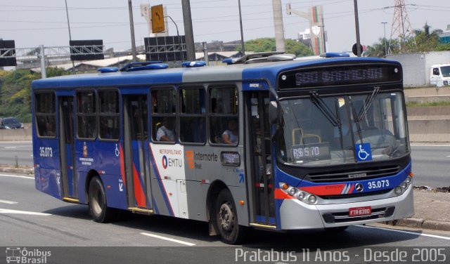 Real Transportes Metropolitanos 35.073 na cidade de São Paulo, São Paulo, Brasil, por Cristiano Soares da Silva. ID da foto: 4205626.