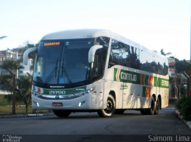 Empresa Gontijo de Transportes 21700 na cidade de Vitória, Espírito Santo, Brasil, por Saimom  Lima. Número da foto: #4205828.