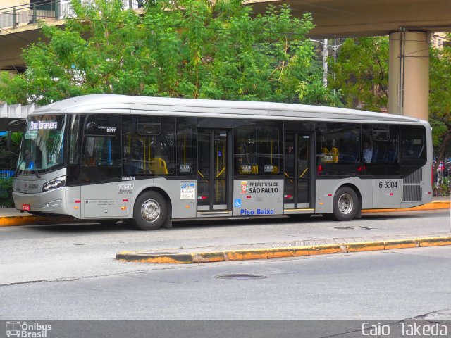 Viação Paratodos > São Jorge > Metropolitana São Paulo > Mobibrasil 6 3304 na cidade de São Paulo, São Paulo, Brasil, por Caio  Takeda. Número da foto: #4206653.