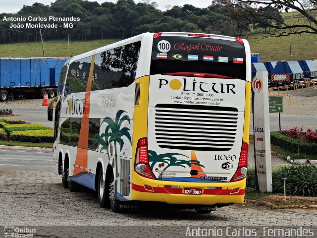 Politur Viagens e Turismo 11060 na cidade de João Monlevade, Minas Gerais, Brasil, por Antonio Carlos Fernandes. ID da foto: 4207631.