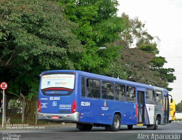 Litorânea Transportes Coletivos 82.604 na cidade de São José dos Campos, São Paulo, Brasil, por Alex Aparecido. Número da foto: #4207687.