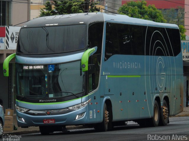 Viação Garcia 8511 na cidade de Cascavel, Paraná, Brasil, por Robson Alves. Número da foto: #4207634.