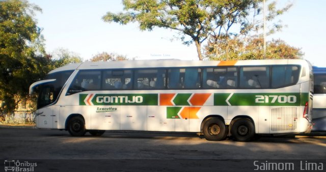 Empresa Gontijo de Transportes 21700 na cidade de Vitória, Espírito Santo, Brasil, por Saimom  Lima. Número da foto: #4207140.