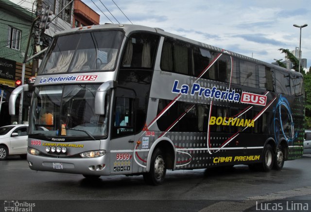 La Preferida Bus 9909 na cidade de São Paulo, São Paulo, Brasil, por Lucas Lima. Número da foto: #4207638.