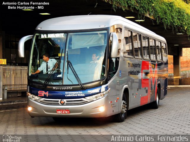 Transporte Coletivo Santa Maria 282 na cidade de Belo Horizonte, Minas Gerais, Brasil, por Antonio Carlos Fernandes. Número da foto: #4207154.