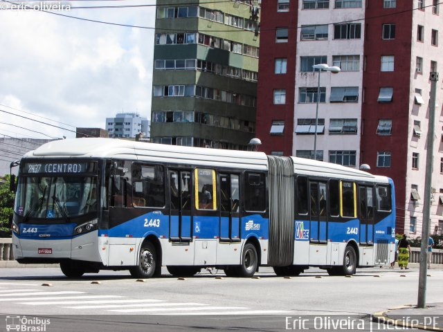 Mobibrasil São Lourenço >>> Mobi-PE 2.443 na cidade de Recife, Pernambuco, Brasil, por Eric Oliveira. Número da foto: #4208015.