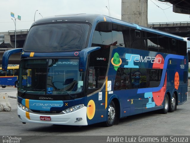 Viação Sampaio 11606 na cidade de Rio de Janeiro, Rio de Janeiro, Brasil, por André Luiz Gomes de Souza. Número da foto: #4208208.
