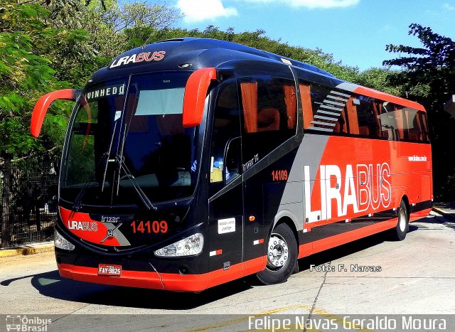 Lirabus 14109 na cidade de São Paulo, São Paulo, Brasil, por Felipe Navas Geraldo Moura . Número da foto: #4210278.