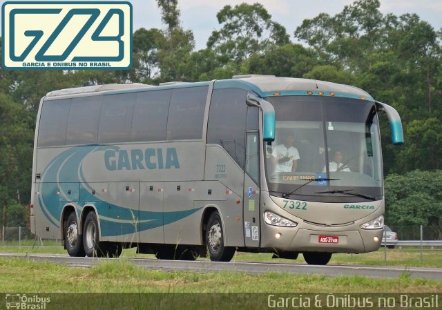 Viação Garcia 7322 na cidade de Sorocaba, São Paulo, Brasil, por EDUARDO - SOROCABUS. ID da foto: 4209115.