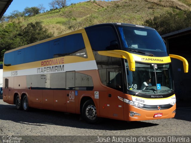 Viação Itapemirim 6025 na cidade de Barra Mansa, Rio de Janeiro, Brasil, por José Augusto de Souza Oliveira. Número da foto: #4210754.