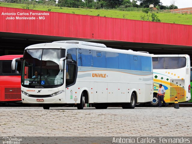 Univale Transportes 17900 na cidade de João Monlevade, Minas Gerais, Brasil, por Antonio Carlos Fernandes. ID da foto: 4209366.