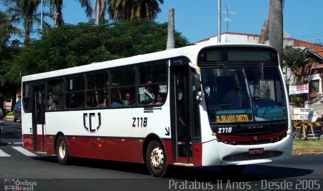 Auto Ônibus Macacari 2118 na cidade de Jaú, São Paulo, Brasil, por Cristiano Soares da Silva. ID da foto: 4209386.